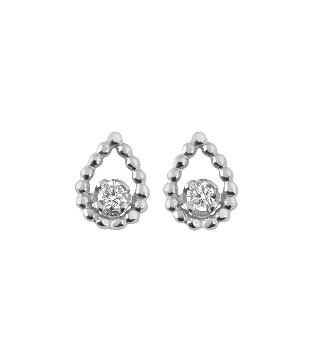 GIGI CLOZEAU Boucles D'oreilles Poire Lucky Diamants 4 GIGI CLOZEAU Boucles D'oreilles Poire Lucky Diamants – Image 2