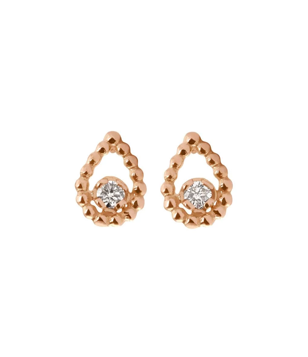 GIGI CLOZEAU Boucles D'oreilles Poire Lucky Diamants 3 GIGI CLOZEAU Boucles D'oreilles Poire Lucky Diamants