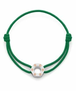 OMEN PARIS Bracelet Valentino Acier Rose