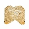 Aurélie Bidermann Manchette Dentelle PM Or Jaune 1 Aurélie Bidermann Manchette Dentelle PM Or Jaune -Boutique Gigi Clozeau bracelet dentelle vintageoj r