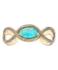 Aurélie Bidermann Jonc Aldabra Turquoise Verte