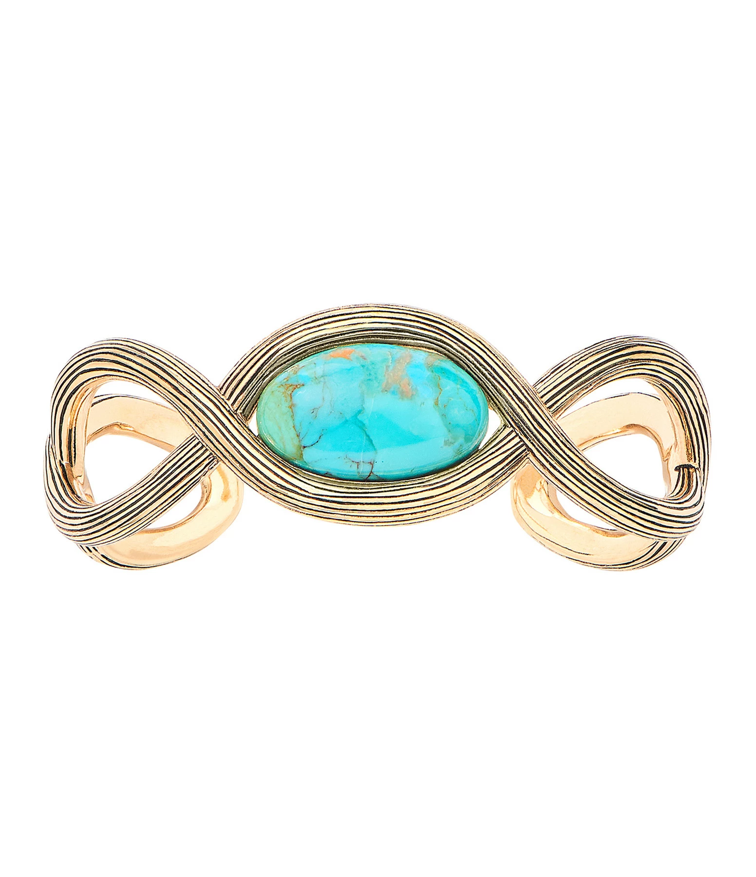 Aurélie Bidermann Jonc Aldabra Turquoise Verte 3 Aurélie Bidermann Jonc Aldabra Turquoise Verte