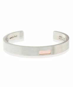 NAVA JOAILLERIE Jonc Ulysse Homme Or Rose, Personnalisable