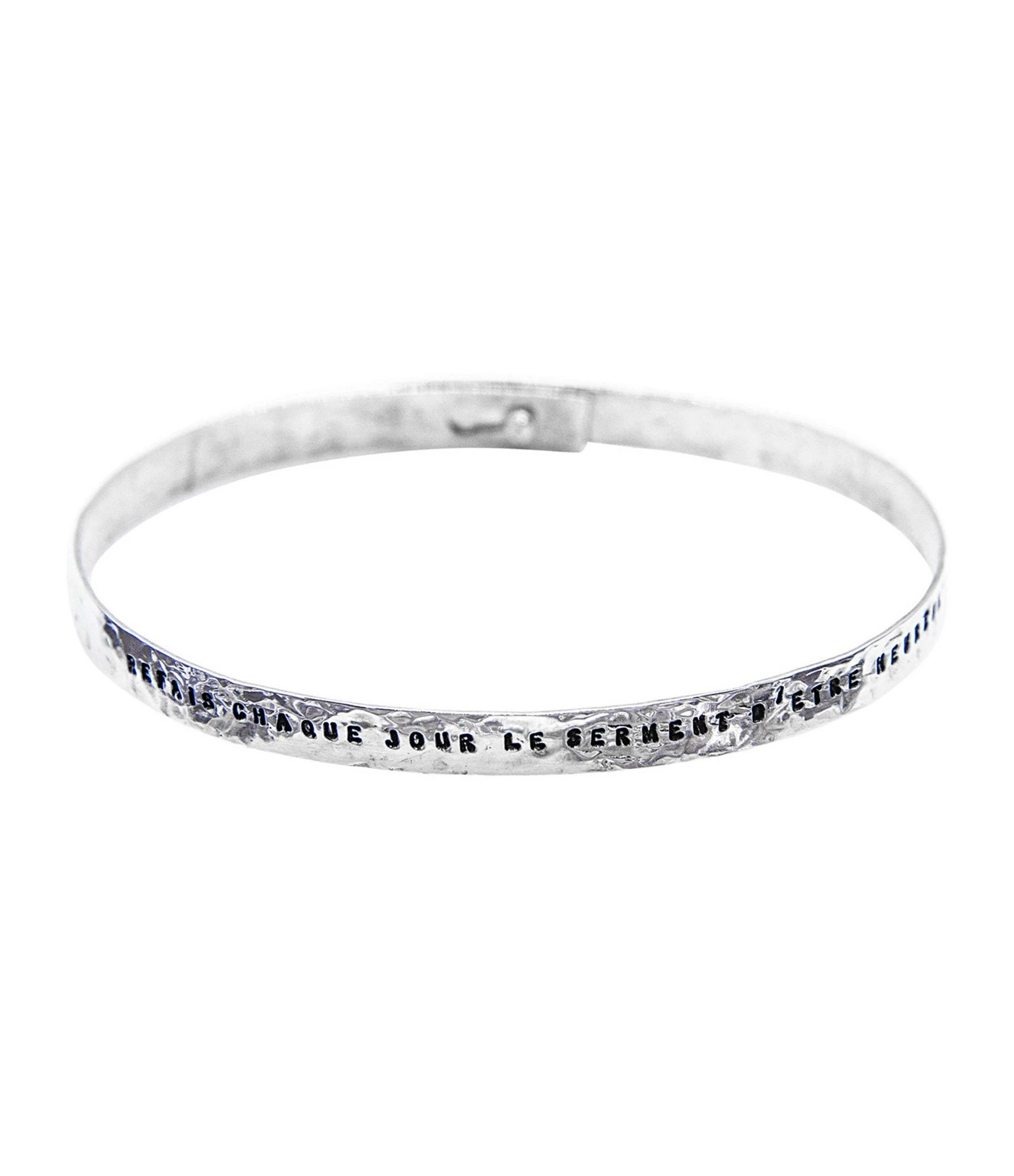 SERGE THORAVAL Jonc Ruban Fin Argent 3 SERGE THORAVAL Jonc Ruban Fin Argent