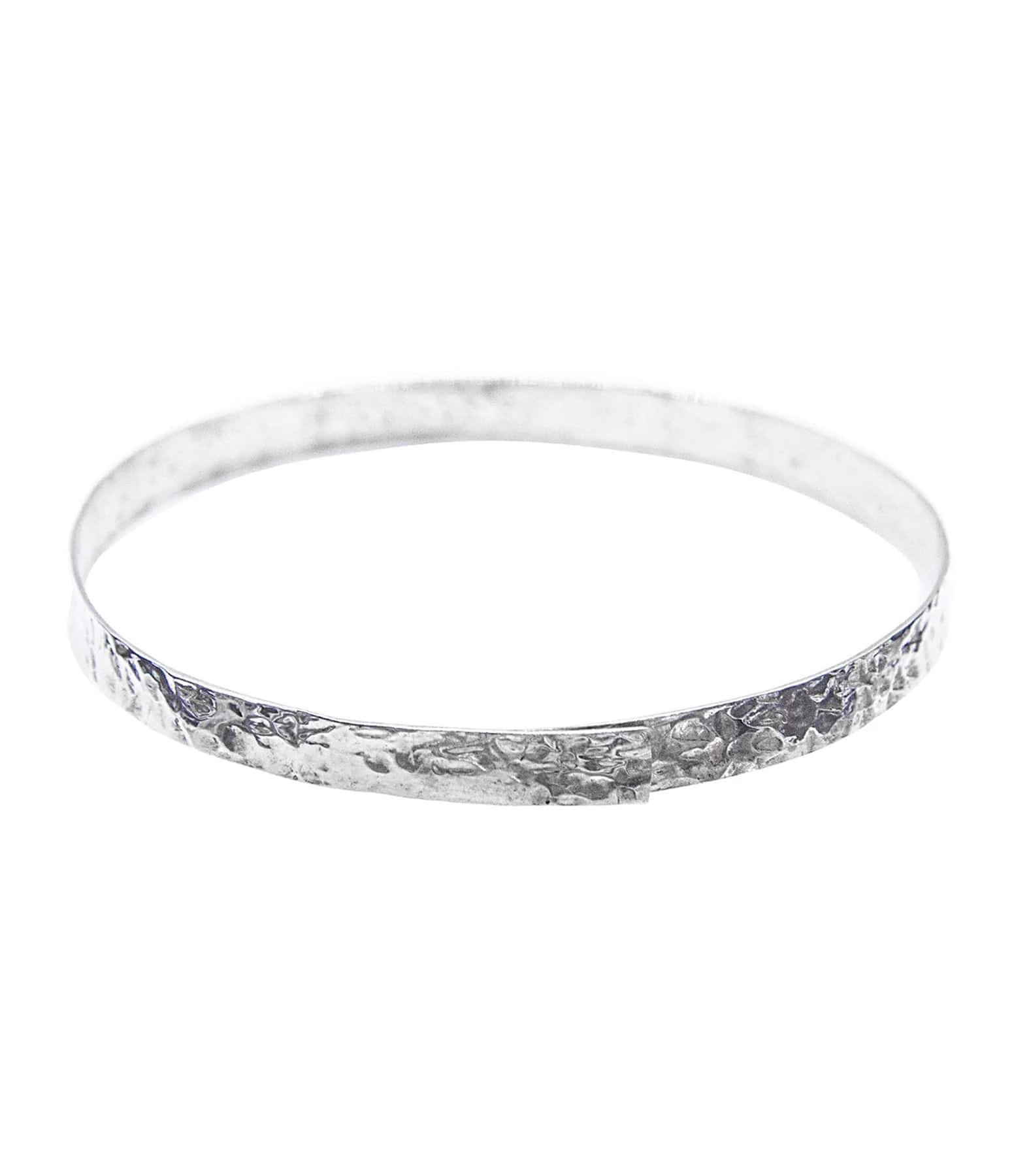 SERGE THORAVAL Jonc Ruban Fin Argent 4 SERGE THORAVAL Jonc Ruban Fin Argent – Image 2