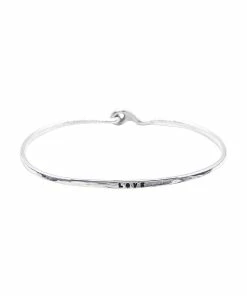 SERGE THORAVAL Jonc Love Argent