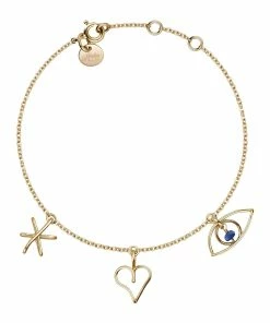 Bracelet Signature Gold Filled, Collaboration Jean Cocteau X Atelier Paulin