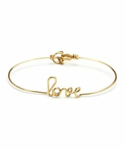 ATELIER PAULIN Jonc Fil Love Gold Filled