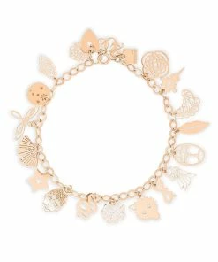 Ginette NY Bracelet Charms Or Rose, Collection Twenty