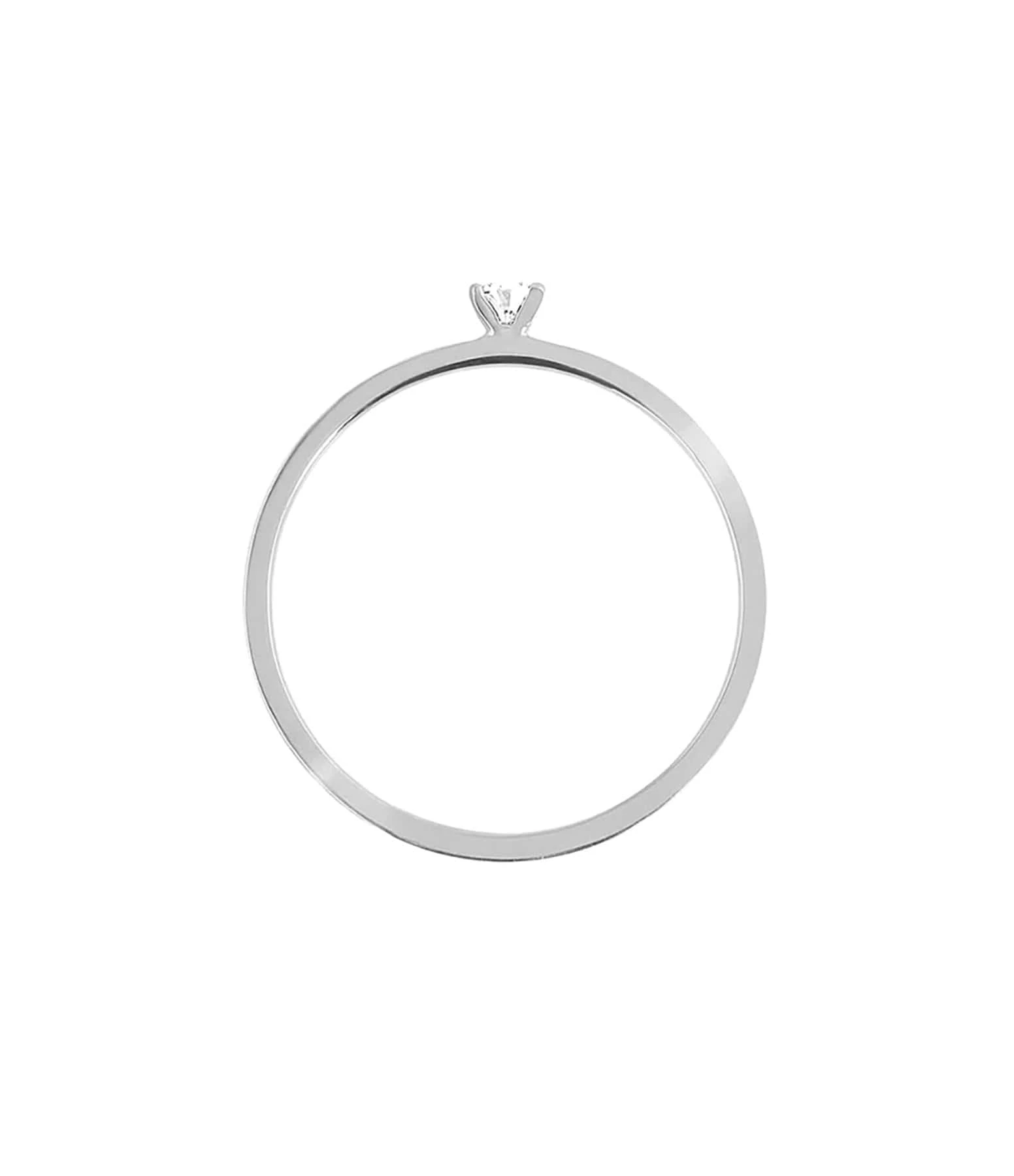 VANRYCKE Bague Valentine Or Blanc Diamant – Image 2