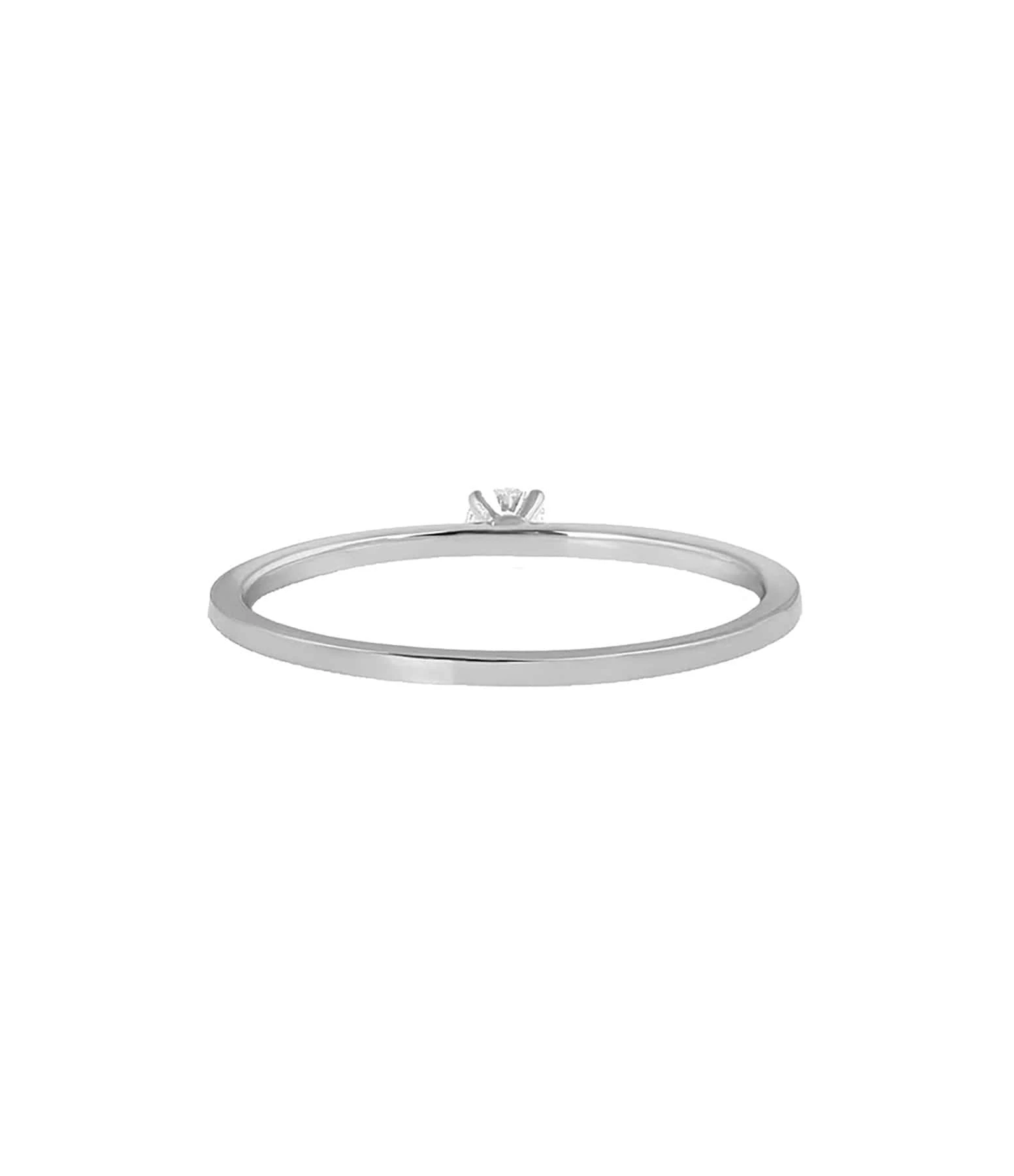VANRYCKE Bague Valentine Or Blanc Diamant – Image 3