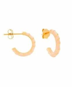CABIROL Créoles Aimée Vermeil Peau D'Ange
