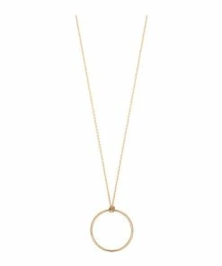 Ginette NY Collier Circles Mini Or Rose