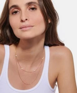 CHARLET Collier Massilia Nacre Or Jaune -Boutique Gigi Clozeau charl look20230104 327