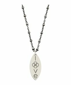 CHARLET Collier Love Argent, Exclusivité Lulli