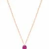 LA BRUNE & LA BLONDE Collier Mini Confetti Rubis Or Rose 1 LA BRUNE & LA BLONDE Collier Mini Confetti Rubis Or Rose -Boutique Gigi Clozeau cl0129pgru 2
