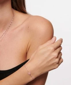 GIGI CLOZEAU Bracelet Rose Voyage Résine Or Jaune -Boutique Gigi Clozeau clozb look20221013 167 2