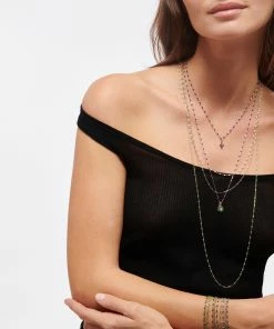 GIGI CLOZEAU Pendentif Croix Perlée Résine Diamants Or Blanc 8 GIGI CLOZEAU Pendentif Croix Perlée Résine Diamants Or Blanc -Boutique Gigi Clozeau clozb look20221116 438