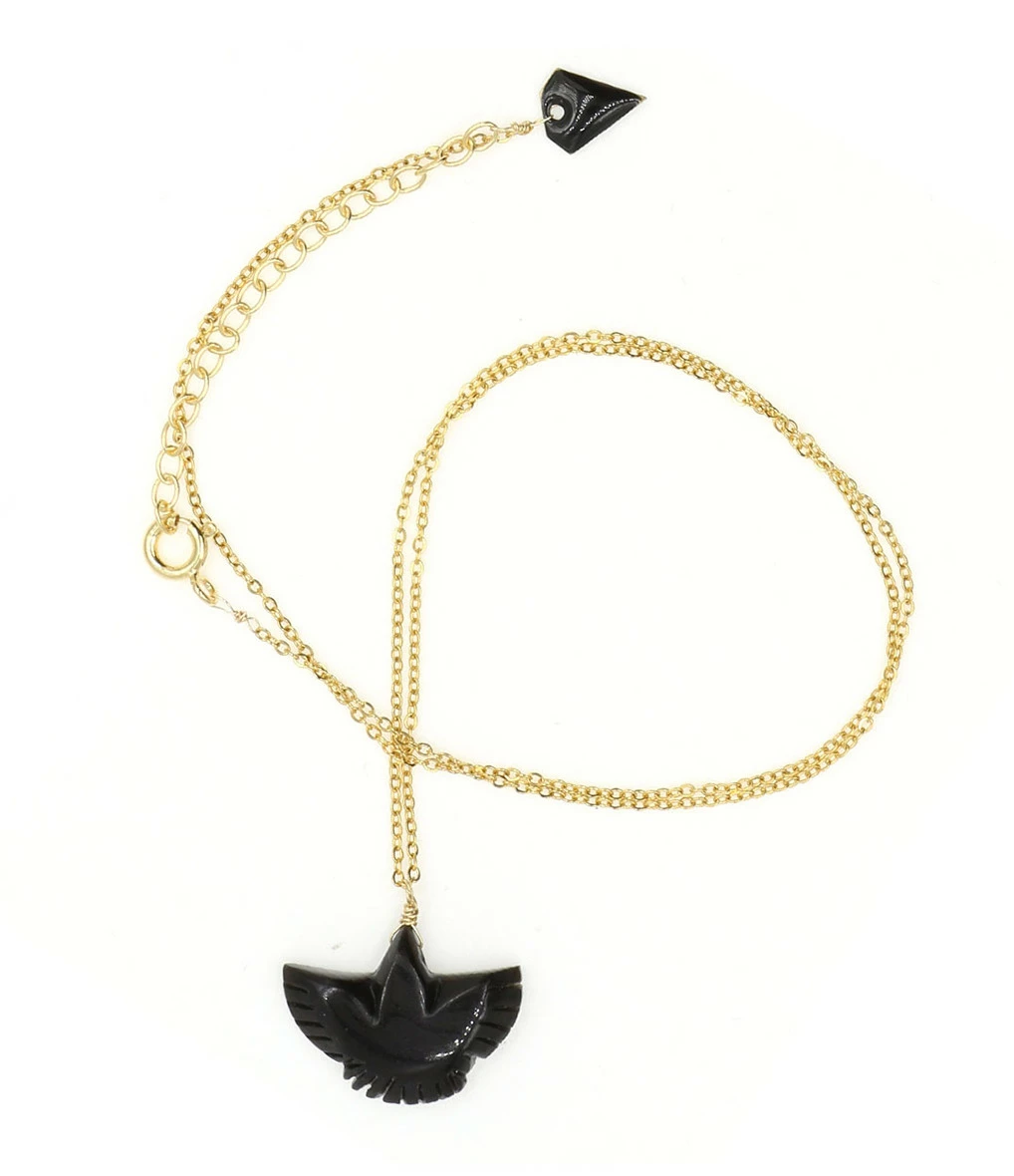 MON PRECIEUX GEM Collier Condor Onyx 4 MON PRECIEUX GEM Collier Condor Onyx – Image 2