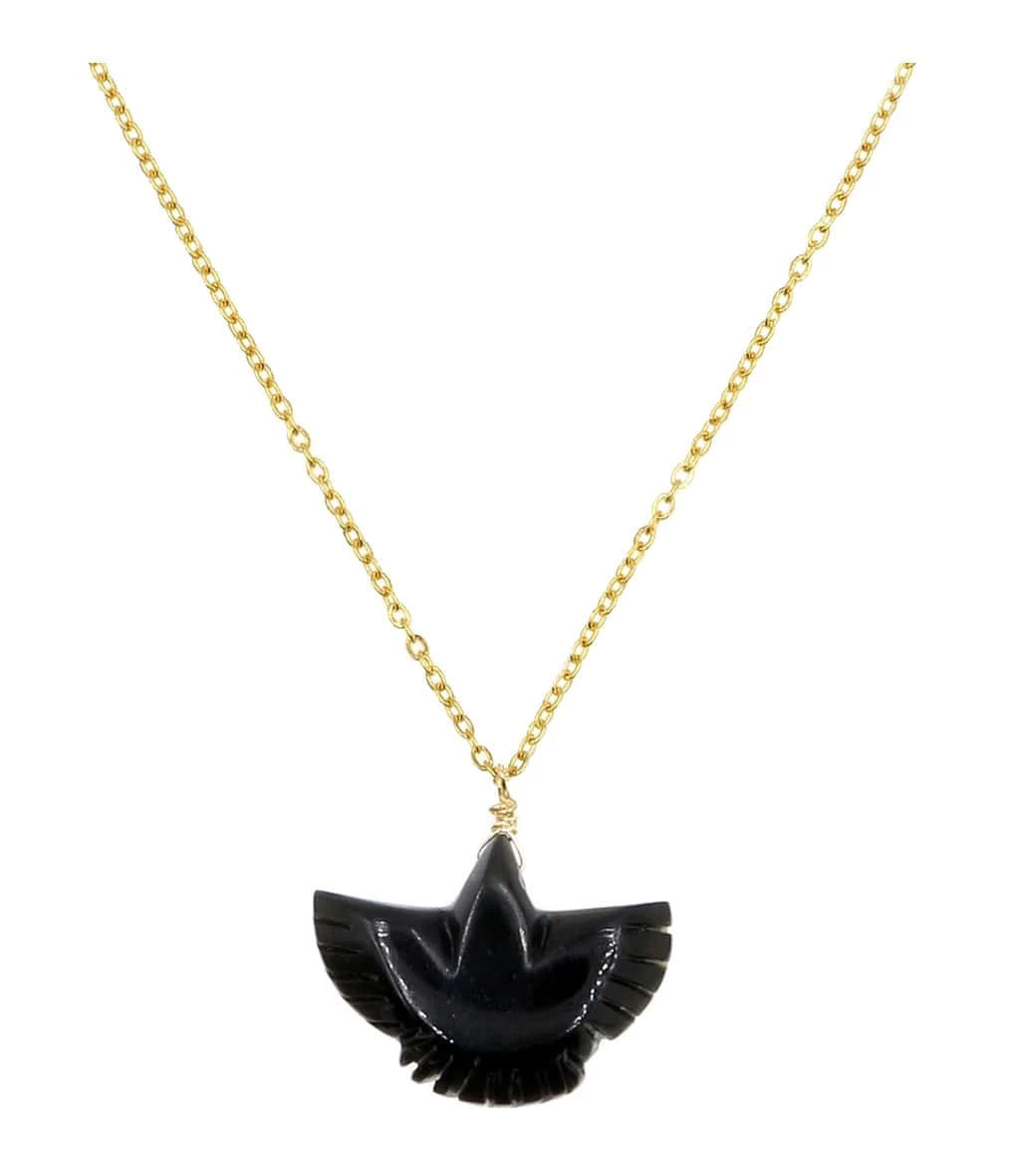 MON PRECIEUX GEM Collier Condor Onyx 3 MON PRECIEUX GEM Collier Condor Onyx