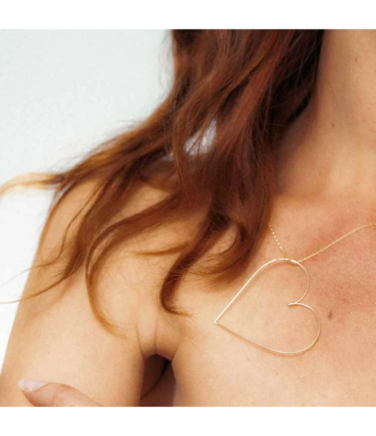 ATELIER PAULIN Collier Cœur Nude Gold Filled – Image 4