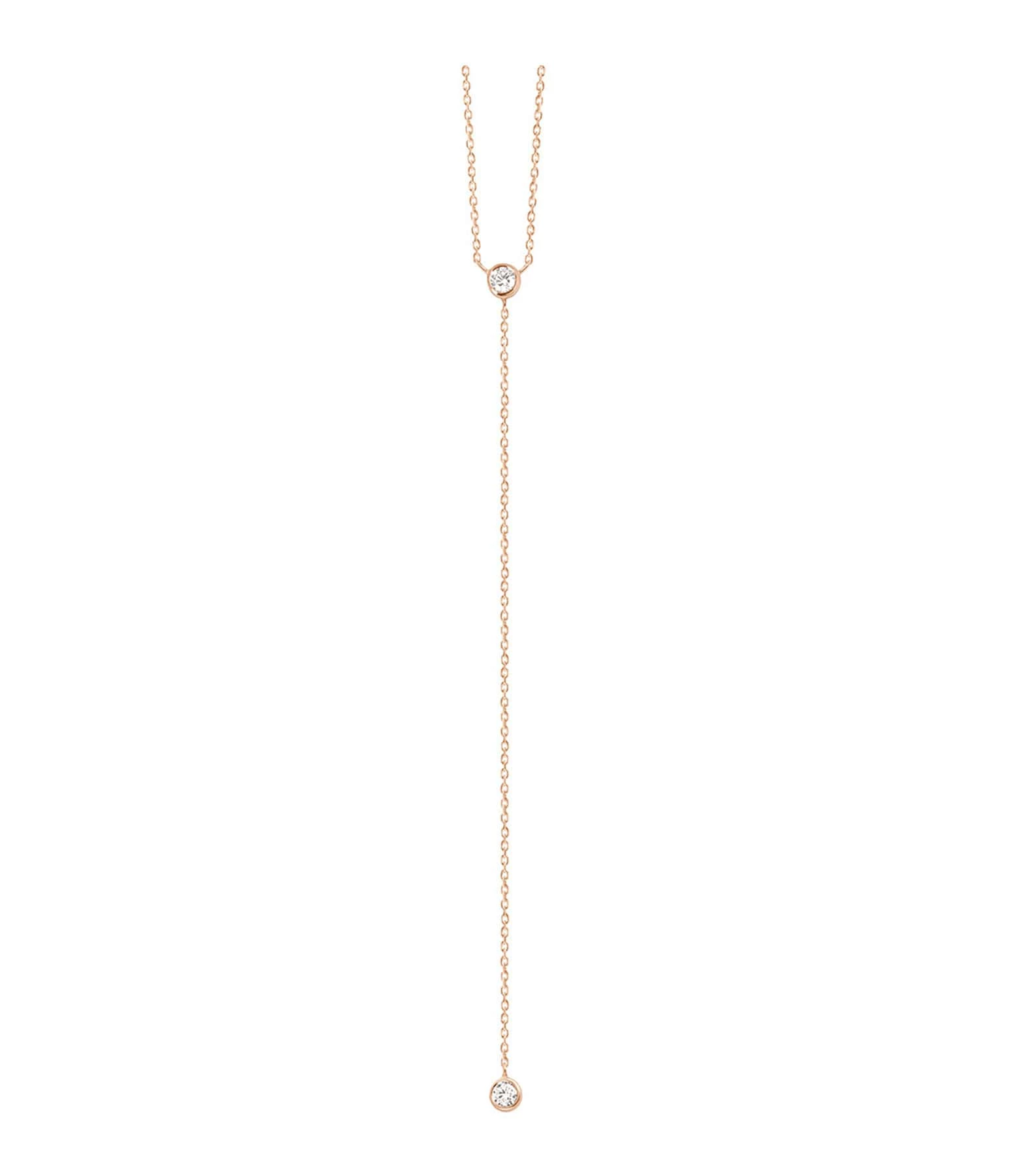 VANRYCKE Collier One Chapelet Diamants Or Rose 3 VANRYCKE Collier One Chapelet Diamants Or Rose