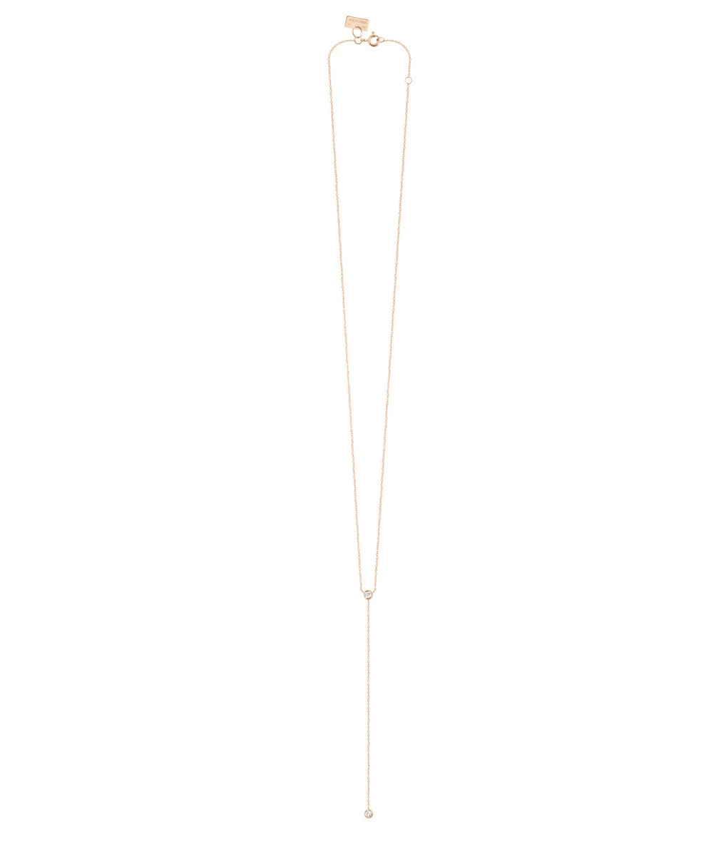 VANRYCKE Collier One Chapelet Diamants Or Rose 4 VANRYCKE Collier One Chapelet Diamants Or Rose – Image 2