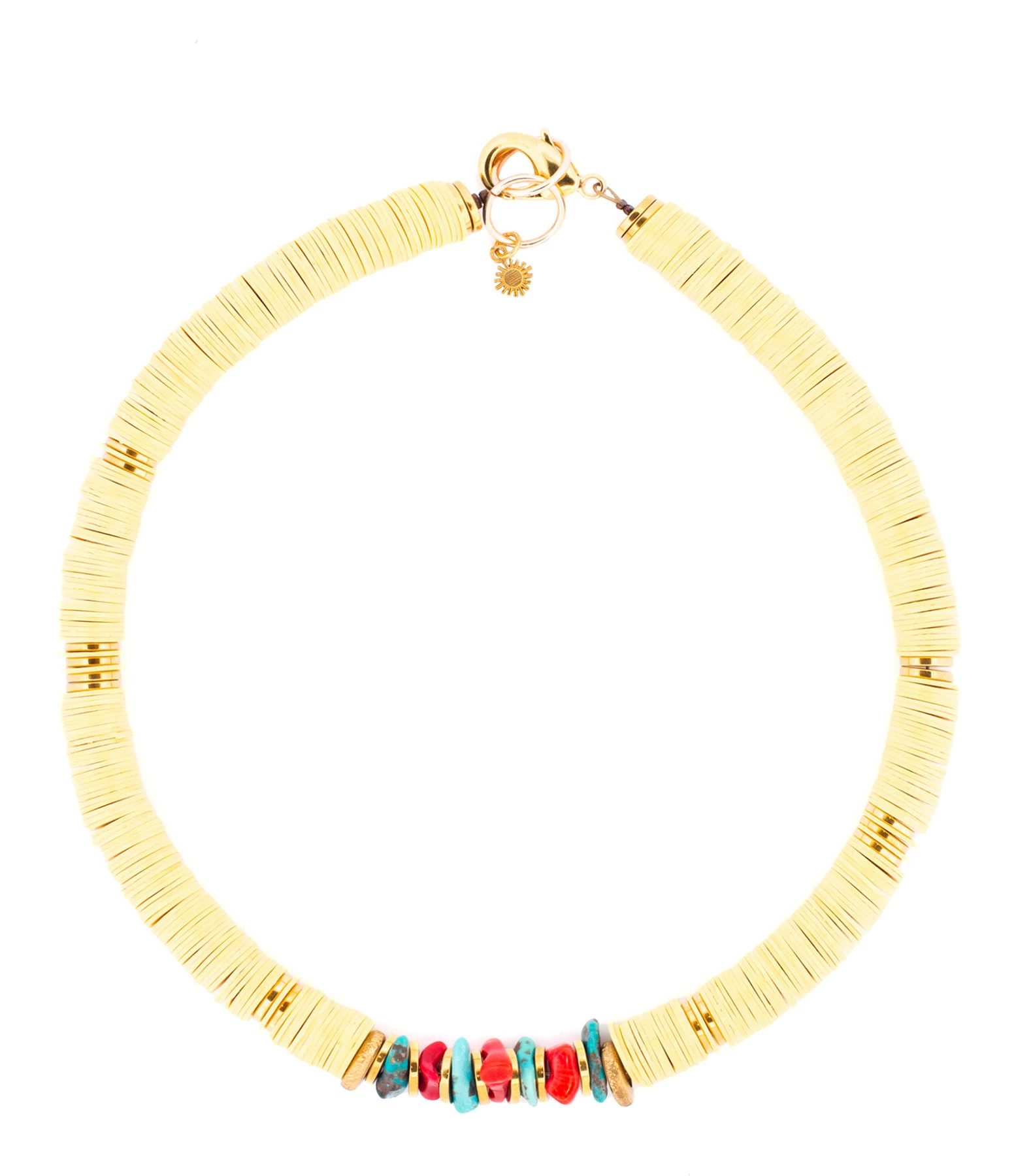 VADI JEWELS Collier Porto Jaune