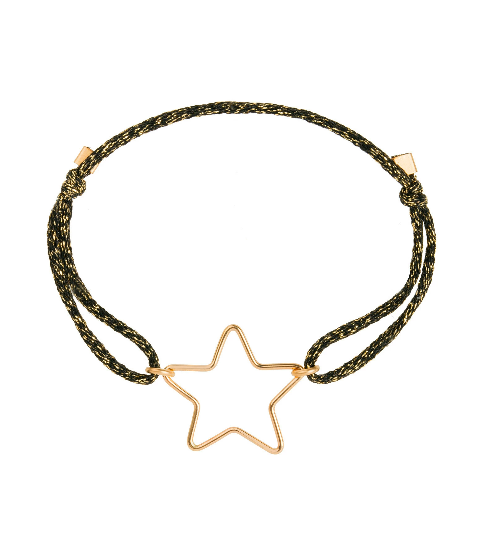 ATELIER PAULIN Bracelet Cordon Lurex Stardust Mini Étoile Gold Filled 3 ATELIER PAULIN Bracelet Cordon Lurex Stardust Mini Étoile Gold Filled