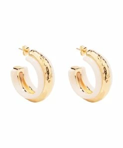 Aurélie Bidermann Créoles Nazca GM Ivoire