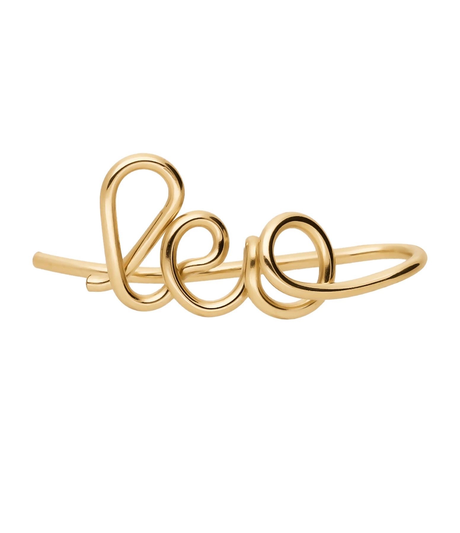 ATELIER PAULIN Boucle D'oreille Earcuff Original Gold Filled Jaune, Personnalisable