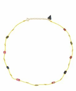 MON PRECIEUX GEM Collier Petits Précieux Tourmaline Jaune