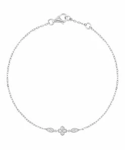 STONE PARIS Bracelet Fleurs Du Mal Or Blanc