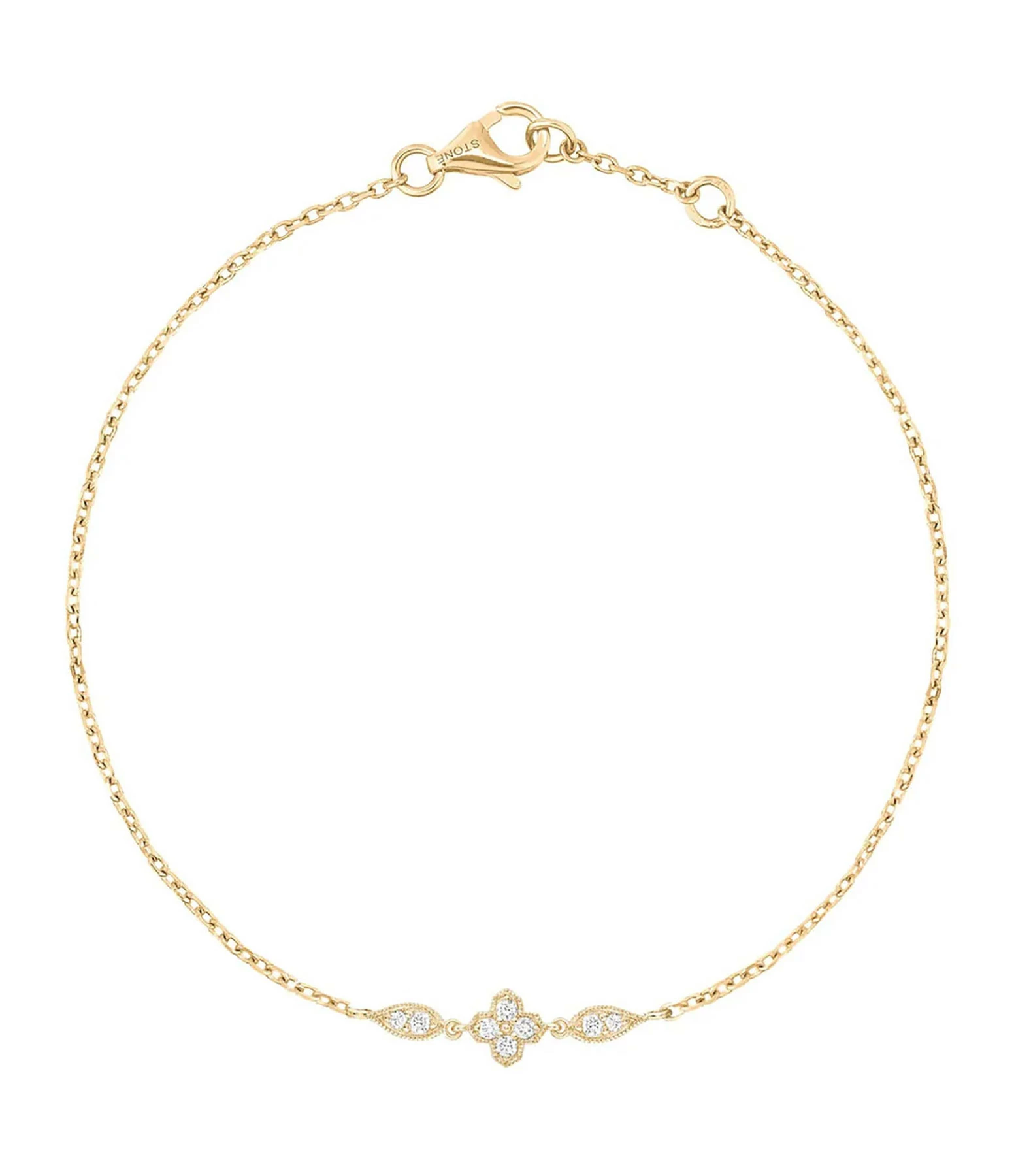 STONE PARIS Bracelet Fleurs Du Mal Or Jaune