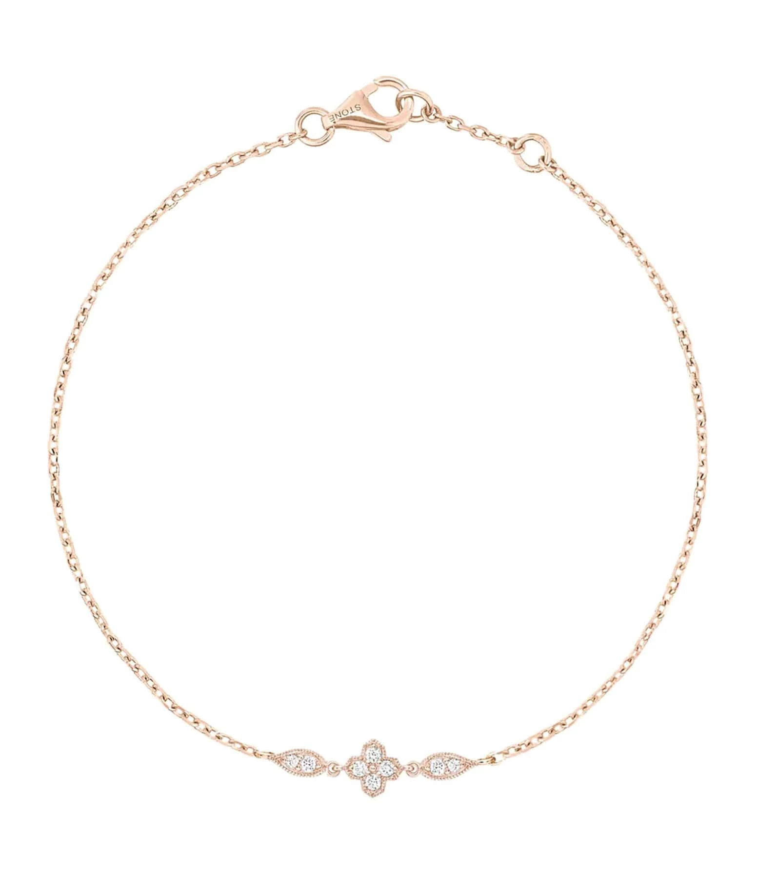 STONE PARIS Bracelet Fleurs Du Mal Or Rose