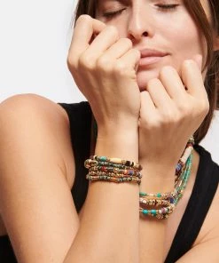 GACHON POTHIER Bracelet Masai Vert 7 GACHON POTHIER Bracelet Masai Vert -Boutique Gigi Clozeau gacho look20221117 135 1