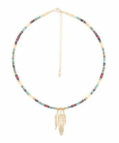 GACHON POTHIER Collier 3 Plumes
