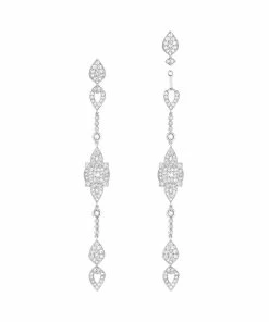 STONE PARIS Boucles D'oreilles Longues Gatsby