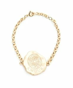 LES FÉLICITÉS Bracelet Petite Médaille Amour Cœur