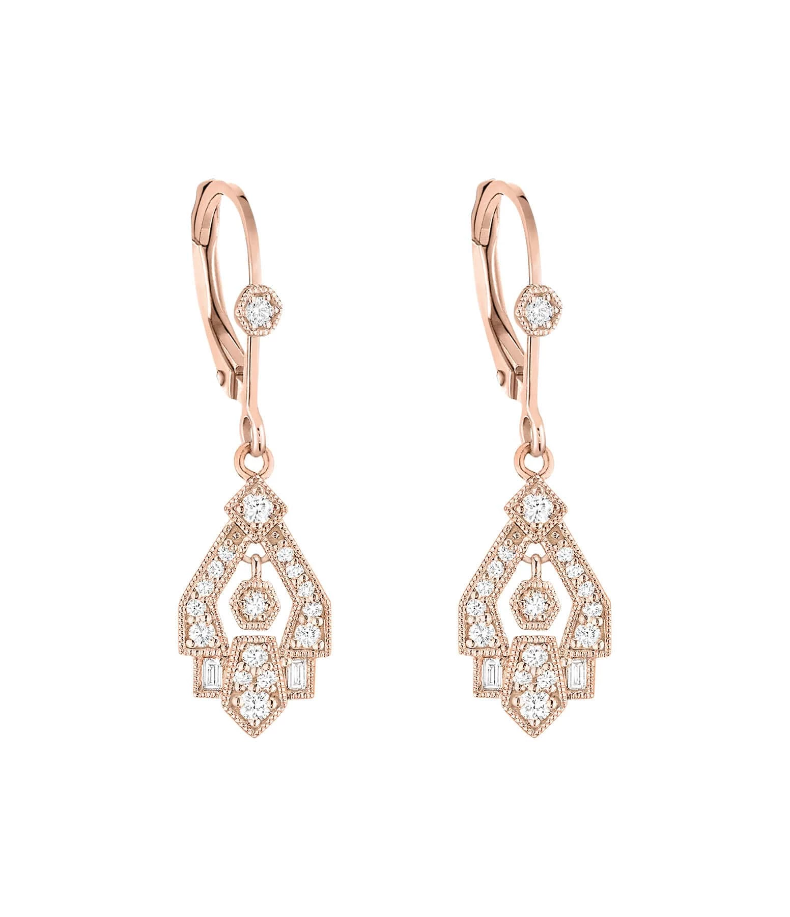 STONE PARIS Boucles D'oreilles Dormeuses Gilda Or Diamants 6 STONE PARIS Boucles D'oreilles Dormeuses Gilda Or Diamants – Image 4