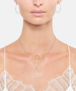 Ginette NY Collier Circles Mini Or Rose 7 Ginette NY Collier Circles Mini Or Rose -Boutique Gigi Clozeau gincc look20200610 132