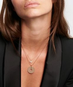Ginette NY Collier Donut Or Rose -Boutique Gigi Clozeau gindo look20220517 174