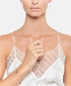Ginette NY Bague Mini Lonely Diamond Or Rose -Boutique Gigi Clozeau ginrs look20200610 160
