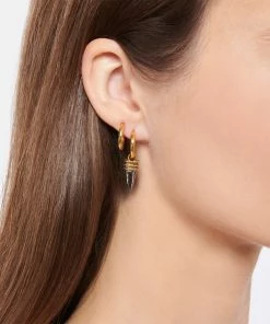 Alternative view of GOOSSENS PARIS Boucles D'oreilles Maunaloa Dent Palladium