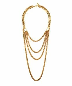 PERRINE TAVERNITI Sautoir Grenelle Doré