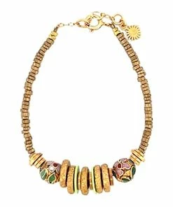 VADI JEWELS Bracelet Hanoï Doré Anis, Capsule Asia