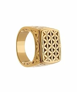 LES FÉLICITÉS Chevalière Harmonie 7 Pierres De Protection