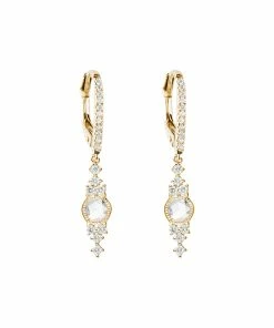 STONE PARIS Boucles D'oreilles Himalaya Simples Or Diamants 10 STONE PARIS Boucles D'oreilles Himalaya Simples Or Diamants -Boutique Gigi Clozeau himalaya or jaune