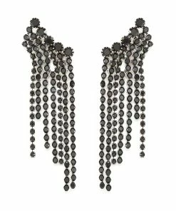 Isabel Marant Boucles D'oreilles A Wild Shore Noir