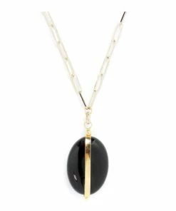Isabel Marant Collier Stones Noir